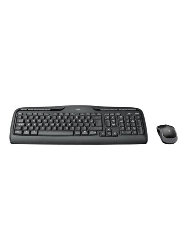 Logitech MK330 | Keyboard and Mouse Set | Wireless | Mouse included | US International | Black