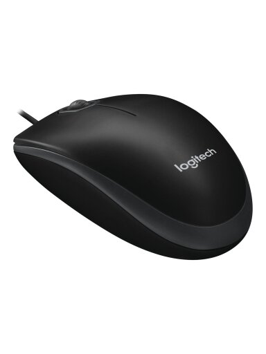 Logitech | Mouse | B100 | Wired | Black Logitech | Mouse | B100 | Wired | Black
