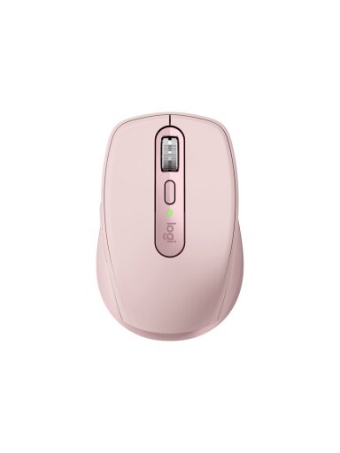 Logitech | Mouse | MX Anywhere 3S | Wireless | Bluetooth | Pink Logitech | Mouse | MX Anywhere 3S | Wireless | Bluetooth | Pink