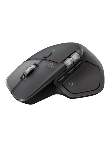 Logitech Mouse | MX Master 4 for Mac | Wireless | Bluetooth, 2.4 GHz | Space Black Logitech Mouse | MX Master 4 for Mac | Wireless | Bluetooth, 2.4 GHz | Space Black