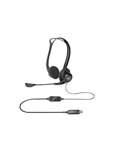 Logitech | PC 960 USB | Headset | Black