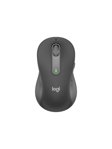 Logitech Signature M650 L Left Wireless Mouse, RF Wireless + Bluetooth, 2000 DPI, Graphite | Logitech Logitech Signature M650 L Left Wireless Mouse, RF Wireless + Bluetooth, 2000 DPI, Graphite | Logitech