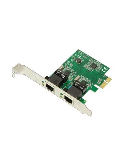 Logilink PC0075, 2-port Gigabit PCI Express network card | Logilink | 2 x Gigabit Lan (RJ 45) | PCIe Logilink PC0075, 2-port Gigabit PCI Express network card | Logilink | 2 x Gigabit Lan (RJ 45) | PCIe
