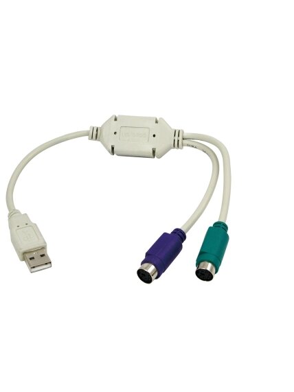 Logilink | Adapter USB to PS/2 x2 :. | Grey | USB M | 2x Mini DIN 6-pin FM | 0.2 m 2 Logilink | Adapter USB to PS/2 x2 :. | Grey | USB M | 2x Mini DIN 6-pin FM | 0.2 m 2