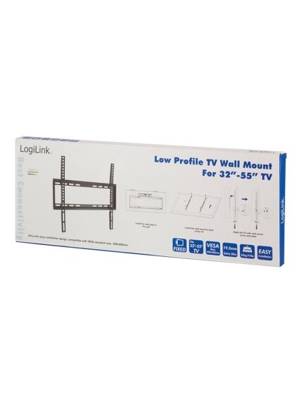 Logilink BP0009 TV Wall mount, 32–55", fix, 19,5mm | Logilink 2 Logilink BP0009 TV Wall mount, 32–55", fix, 19,5mm | Logilink 2