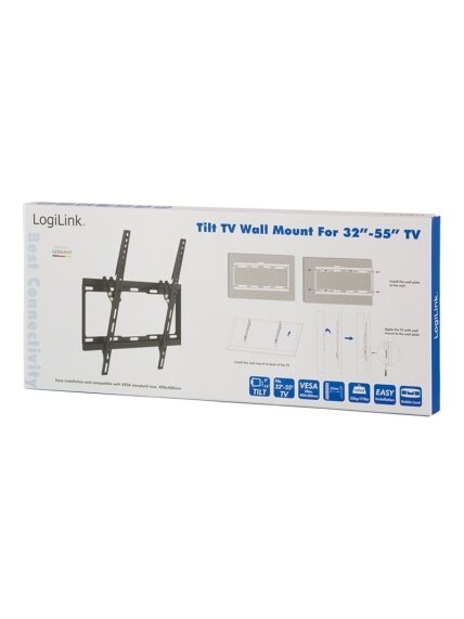 Logilink BP0012 TV Wall mount, 32–55", tilt -14°, 25 mm 2 Logilink BP0012 TV Wall mount, 32–55", tilt -14°, 25 mm 2