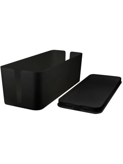 Logilink Cable Box, 407x157x133.5mm | KAB0062 | Black 2 Logilink Cable Box, 407x157x133.5mm | KAB0062 | Black 2