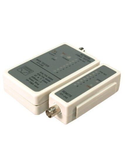 Logilink | Cable tester for RJ45 and BNC with remote unit 1 Logilink | Cable tester for RJ45 and BNC with remote unit 1