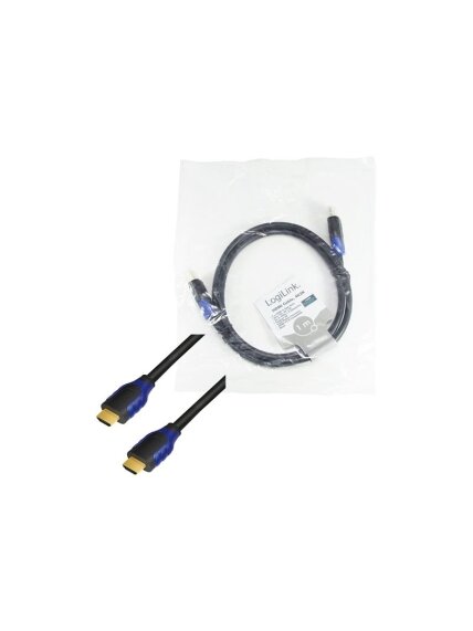 Logilink CH0061 HDMI Cable 2.0 bulk M/M 1.0m black | Logilink | HDMI (type A) male | HDMI (type A) male | HDMI to HDMI | 1 m 4