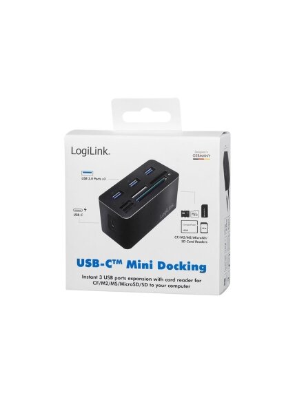 Logilink CR0046 USB 3.2 Gen 1 USB-C Mini Docking 5 Logilink CR0046 USB 3.2 Gen 1 USB-C Mini Docking 5