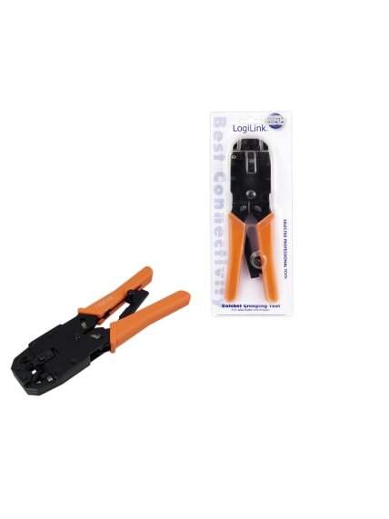 Logilink | Crimping tool universal with cutter and isolater metal 1 Logilink | Crimping tool universal with cutter and isolater metal 1