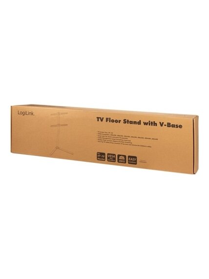 Logilink | Floor stand | BP0079 | Hold | 49-70 " | Maximum weight (capacity) 40 kg | Black 5 Logilink | Floor stand | BP0079 | Hold | 49-70 " | Maximum weight (capacity) 40 kg | Black 5