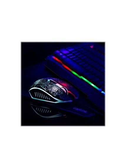 Logilink | Gaming-Set, keyboard, mouse and mouspad | ID0185 | Keyboard, Mouse and Pad Set | Wired | Mouse included | DE 4