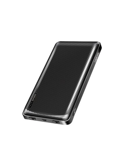 Logilink Power bank, Li-Po, 2x USB-A, USB-C | PA0316 | 10000 mAh | Black