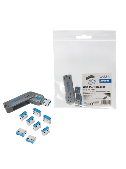 Logilink | USB port blocker | AU0045 2