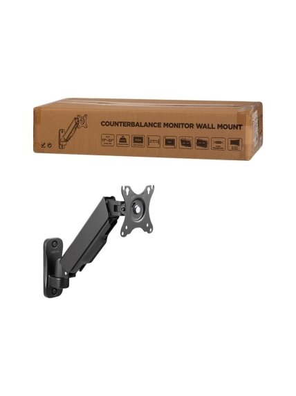 Logilink | Wall mount | Tilt, swivel, rotate | 17-32 " | Maximum weight (capacity) 9 kg | Black 1