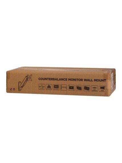 Logilink | Wall mount | Tilt, swivel, rotate | 17-32 " | Maximum weight (capacity) 9 kg | Black 6