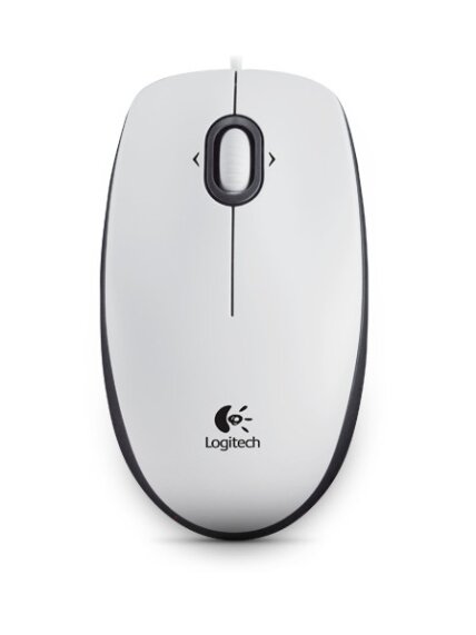 Logitech | B100 | Portable Optical Mouse | White 1