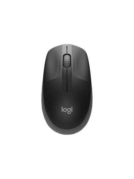 Logitech | Full size Mouse | M190 | Wireless | USB | Mid Grey 3 Logitech | Full size Mouse | M190 | Wireless | USB | Mid Grey 3