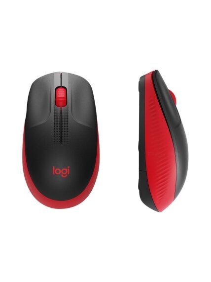 Logitech | Full size Mouse | M190 | Wireless | USB | Red 1 Logitech | Full size Mouse | M190 | Wireless | USB | Red 1