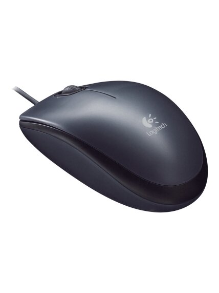 Logitech | M90 | Wired | Mouse | USB Type-A | Black