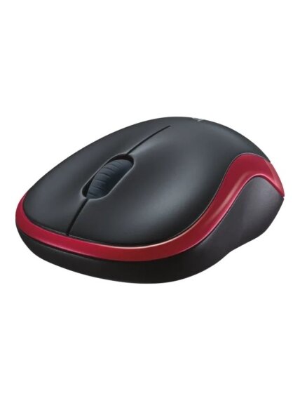 Logitech | Mouse | M185 | Wireless | Red