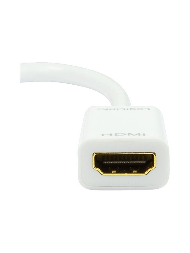 Logilink | Adapter Mini DisplayPort to HDMI with Audio: | Grey | Mini DisplayPort | HDMI A | 0.1 m 3 Logilink | Adapter Mini DisplayPort to HDMI with Audio: | Grey | Mini DisplayPort | HDMI A | 0.1 m 3