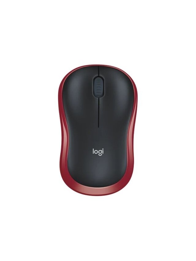 Logitech | Mouse | M185 | Wireless | Red 1