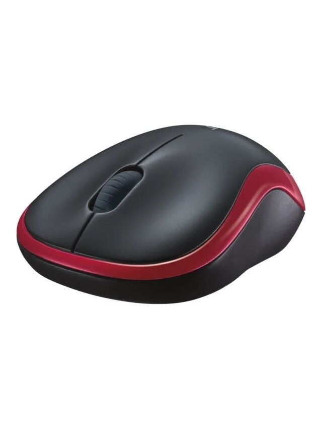 Logitech | Mouse | M185 | Wireless | Red Logitech | Mouse | M185 | Wireless | Red