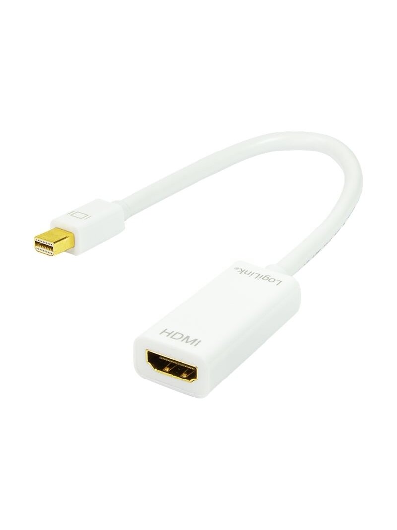 Logilink | Adapter Mini DisplayPort to HDMI with Audio: | Grey | Mini DisplayPort | HDMI A | 0.1 m Logilink | Adapter Mini DisplayPort to HDMI with Audio: | Grey | Mini DisplayPort | HDMI A | 0.1 m