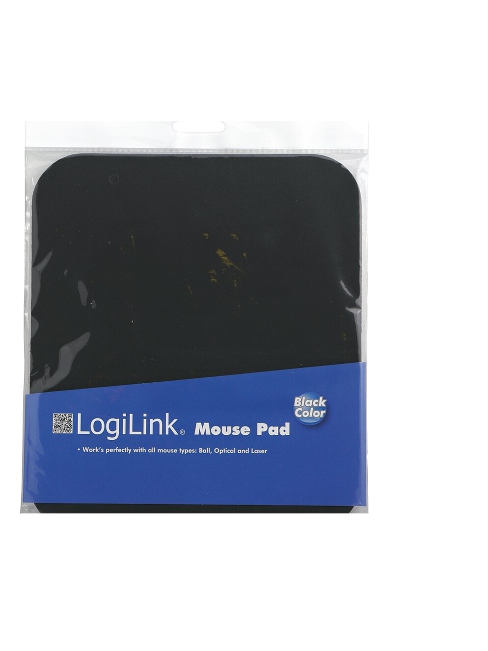 Logilink | Mousepad | 220 x 250 mm | Black 1 Logilink | Mousepad | 220 x 250 mm | Black 1