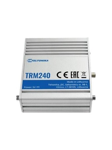 LTE Modem | TRM240 | No Wi-Fi | Mesh Support No | MU-MiMO No | 2G/3G | Antenna type 1xSMA for LTE | 1 x microUSB LTE Modem | TRM240 | No Wi-Fi | Mesh Support No | MU-MiMO No | 2G/3G | Antenna type 1xSMA for LTE | 1 x microUSB