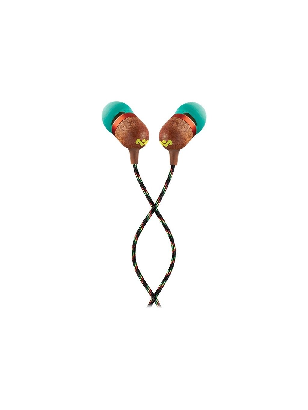Marley Wired Earbuds | Smile Jamaica | Built-in microphone | USB Type-C | Rasta Marley Wired Earbuds | Smile Jamaica | Built-in microphone | USB Type-C | Rasta
