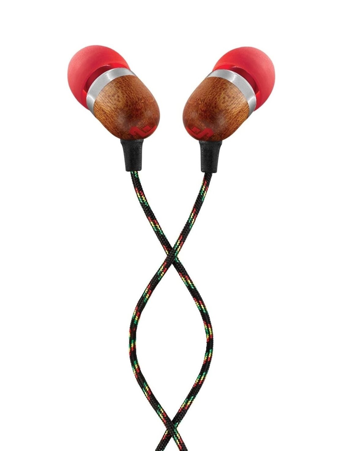 Marley | Earbuds | Smile Jamaica | Wired | In-ear | Microphone | Red