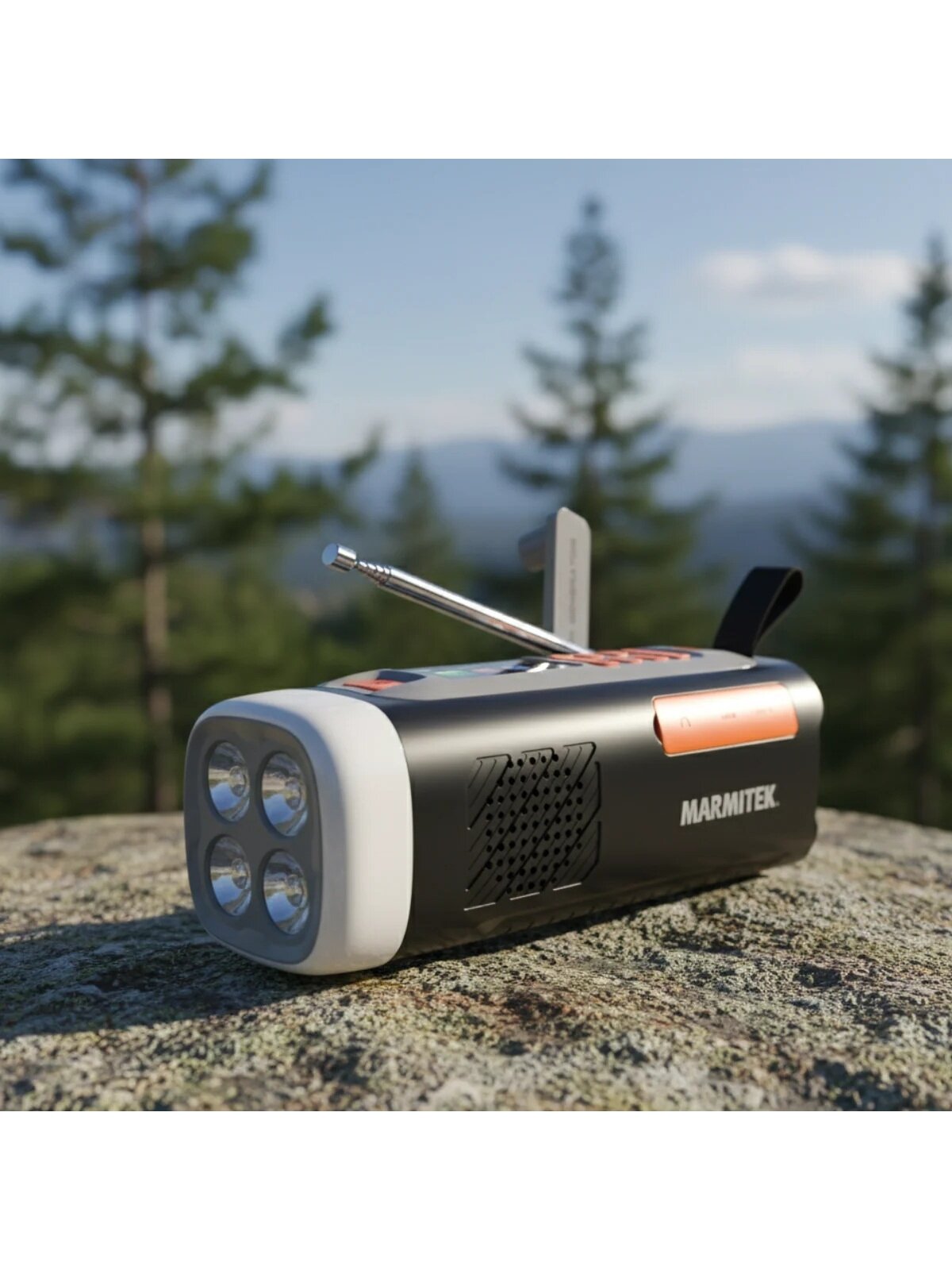 Marmitek Outdoor Radio | RESQ 200 | Black 8 Marmitek Outdoor Radio | RESQ 200 | Black 8