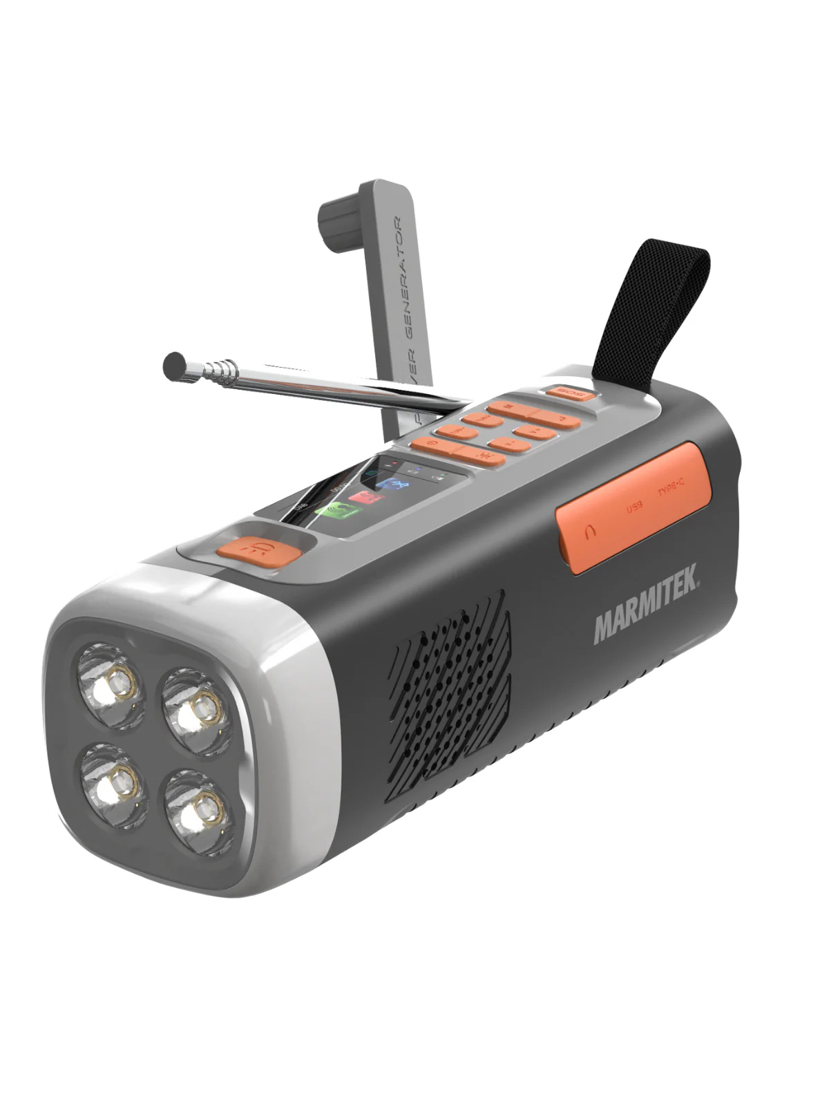 Marmitek Outdoor Radio | RESQ 200 | Black 5 Marmitek Outdoor Radio | RESQ 200 | Black 5