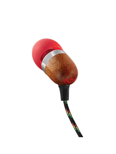 Marley | Earbuds | Smile Jamaica | Wired | In-ear | Microphone | Red