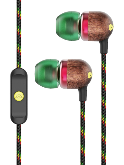 Marley | Earbuds | Smile Jamaica | Wired | In-ear | Microphone | Rasta