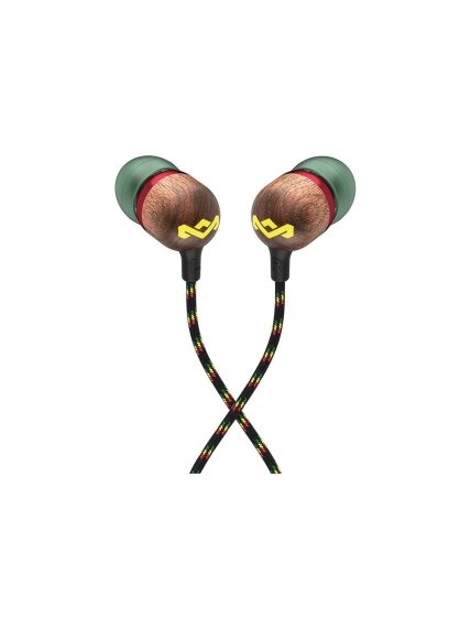 Marley Wired Earbuds | Smile Jamaica | Built-in microphone | USB Type-C | Rasta 1 Marley Wired Earbuds | Smile Jamaica | Built-in microphone | USB Type-C | Rasta 1