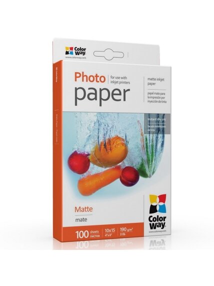 Matte Photo Paper | 190 g/m² | 10x15 2