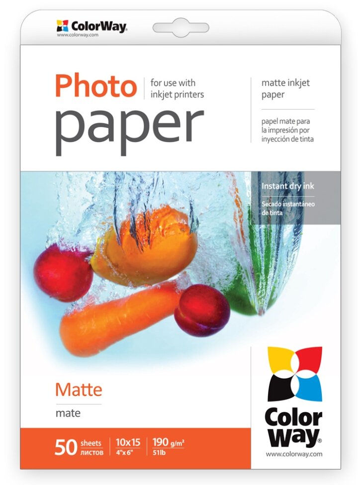 Matte Photo Paper | 190 g/m² | 10x15 1