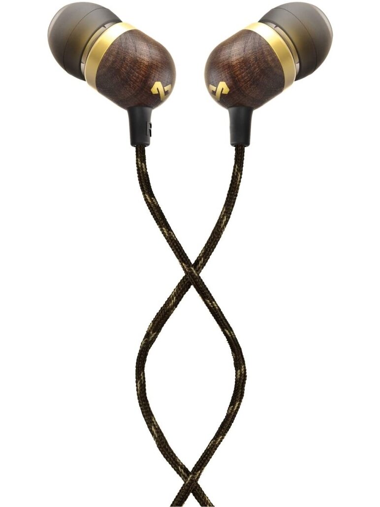 Marley | Earbuds | Smile Jamaica | Wired | In-ear | Microphone | Brass
