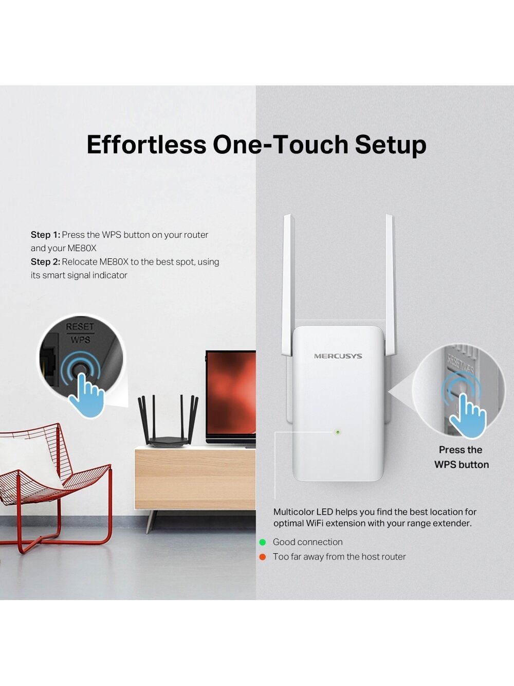 Mercusys AX3000 Dual-Band Wi-Fi 6 USB Adapter | ME80X | White 5