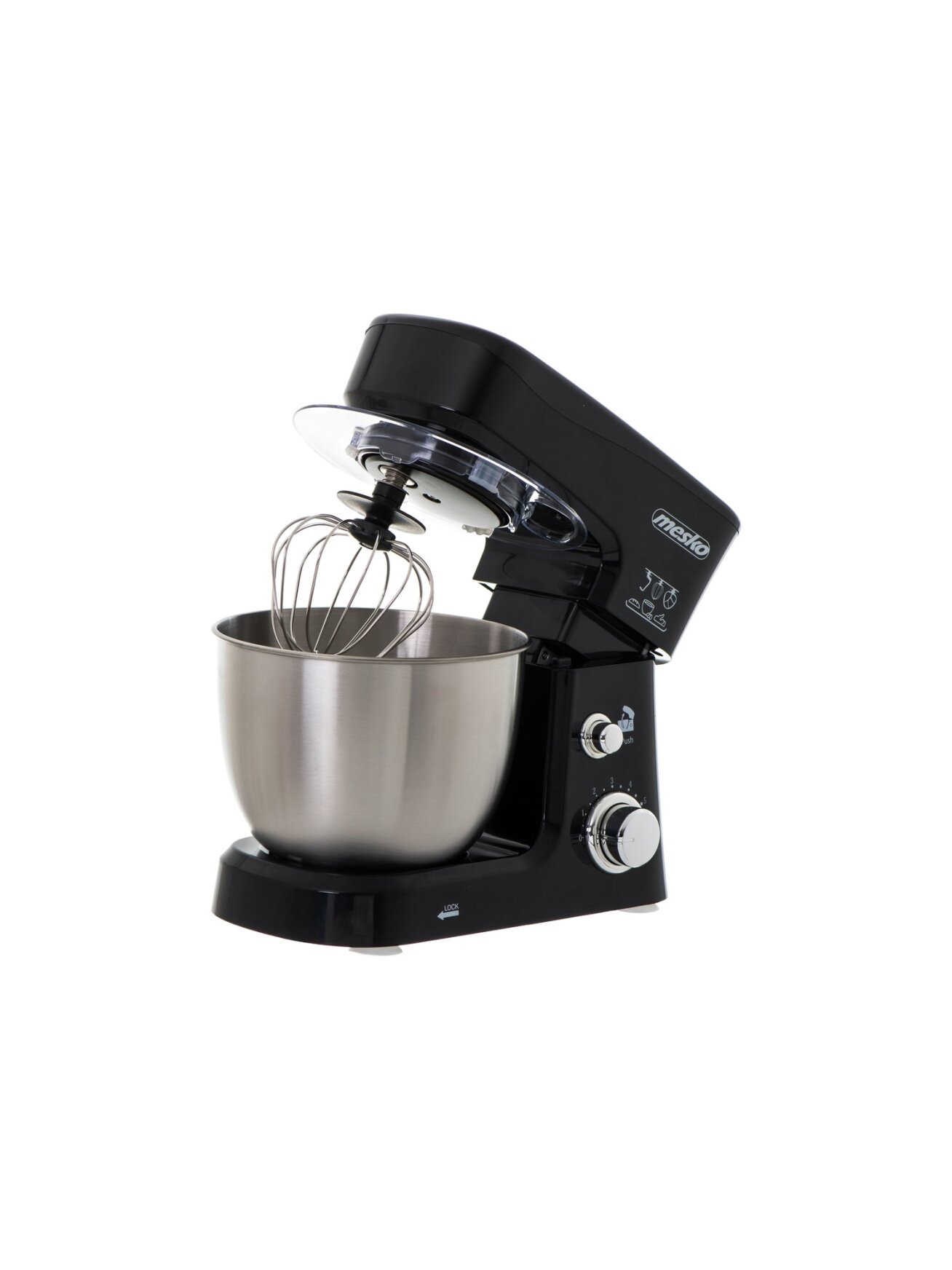 Mesko | MS 4217 | 1200 W | Number of speeds 6 | Bowl capacity 3.5 L | Stainless steel/Black