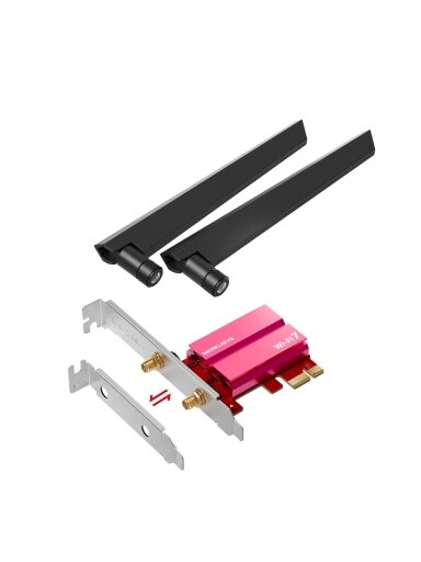 Mercusys BE9300 WiFi 7 Bluetooth 5.4 PCIe Adapter | MA47BE