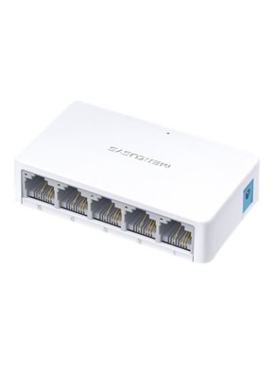 Mercusys | Switch | MS105 | Unmanaged | Desktop | 10/100 Mbps (RJ-45) ports quantity 5 | Power supply type External Mercusys | Switch | MS105 | Unmanaged | Desktop | 10/100 Mbps (RJ-45) ports quantity 5 | Power supply type External