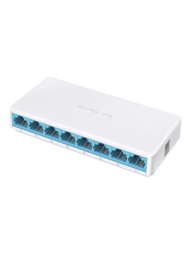 Mercusys | Switch | MS108 | Unmanaged | Desktop | 10/100 Mbps (RJ-45) ports quantity 8 | Power supply type External Mercusys | Switch | MS108 | Unmanaged | Desktop | 10/100 Mbps (RJ-45) ports quantity 8 | Power supply type External