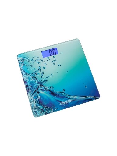 Mesko | Bathroom scales | MS 8156 | Maximum weight (capacity) 150 kg | Accuracy 100 g | Blue Mesko | Bathroom scales | MS 8156 | Maximum weight (capacity) 150 kg | Accuracy 100 g | Blue