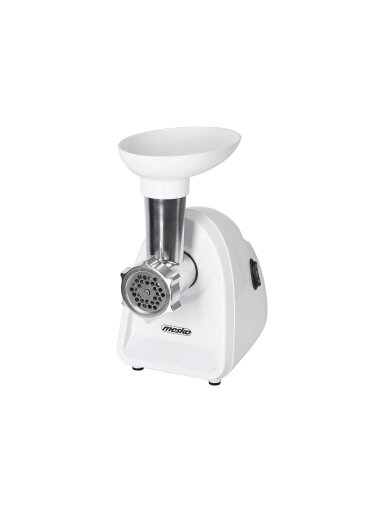 Mesko | Meat mincer | MS 4809 | White | 350 W | Middle size sieve; mince sieve; poppy sieve; plunger; sausage filler Mesko | Meat mincer | MS 4809 | White | 350 W | Middle size sieve; mince sieve; poppy sieve; plunger; sausage filler