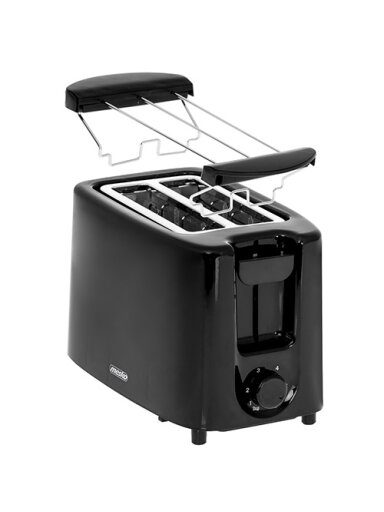 Mesko | Toaster | MS 3220 | Power 750 W | Number of slots 2 | Housing material Plastic | Black Mesko | Toaster | MS 3220 | Power 750 W | Number of slots 2 | Housing material Plastic | Black